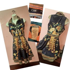 GORGEOUS CBR Peacock Dress